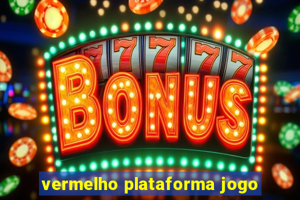 vermelho plataforma jogo